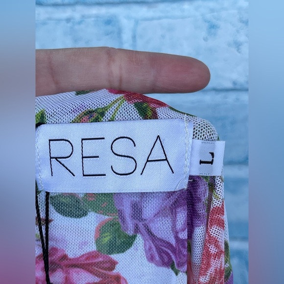 Resa Missy Floral Mini Dress size large - Picture 10 of 16